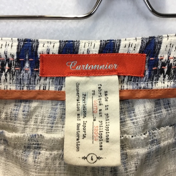 Anthro Cartonnier Larimar Ikart Pattern Shorts - Picture 9 of 11